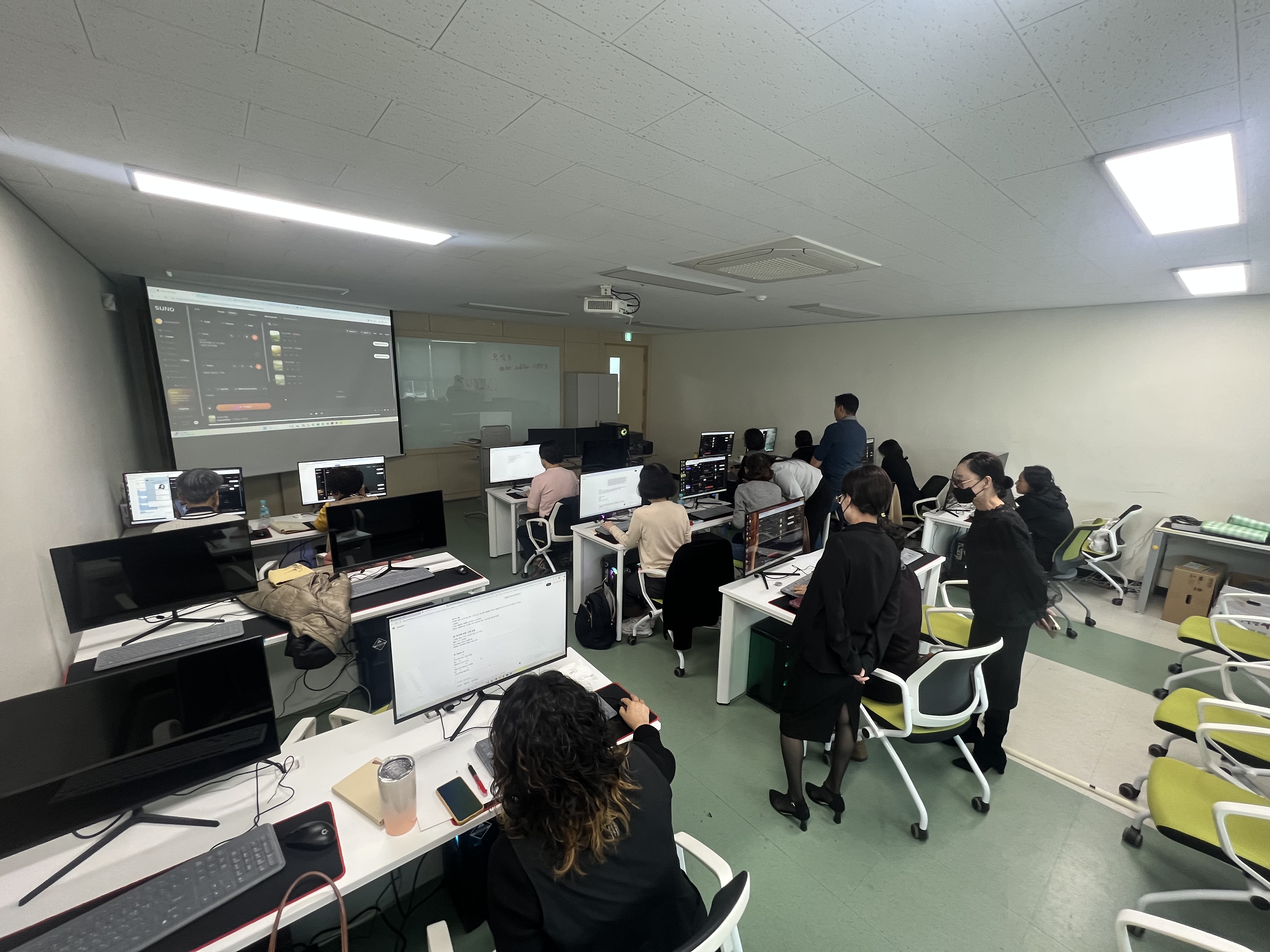 AI 교육 활동 사진