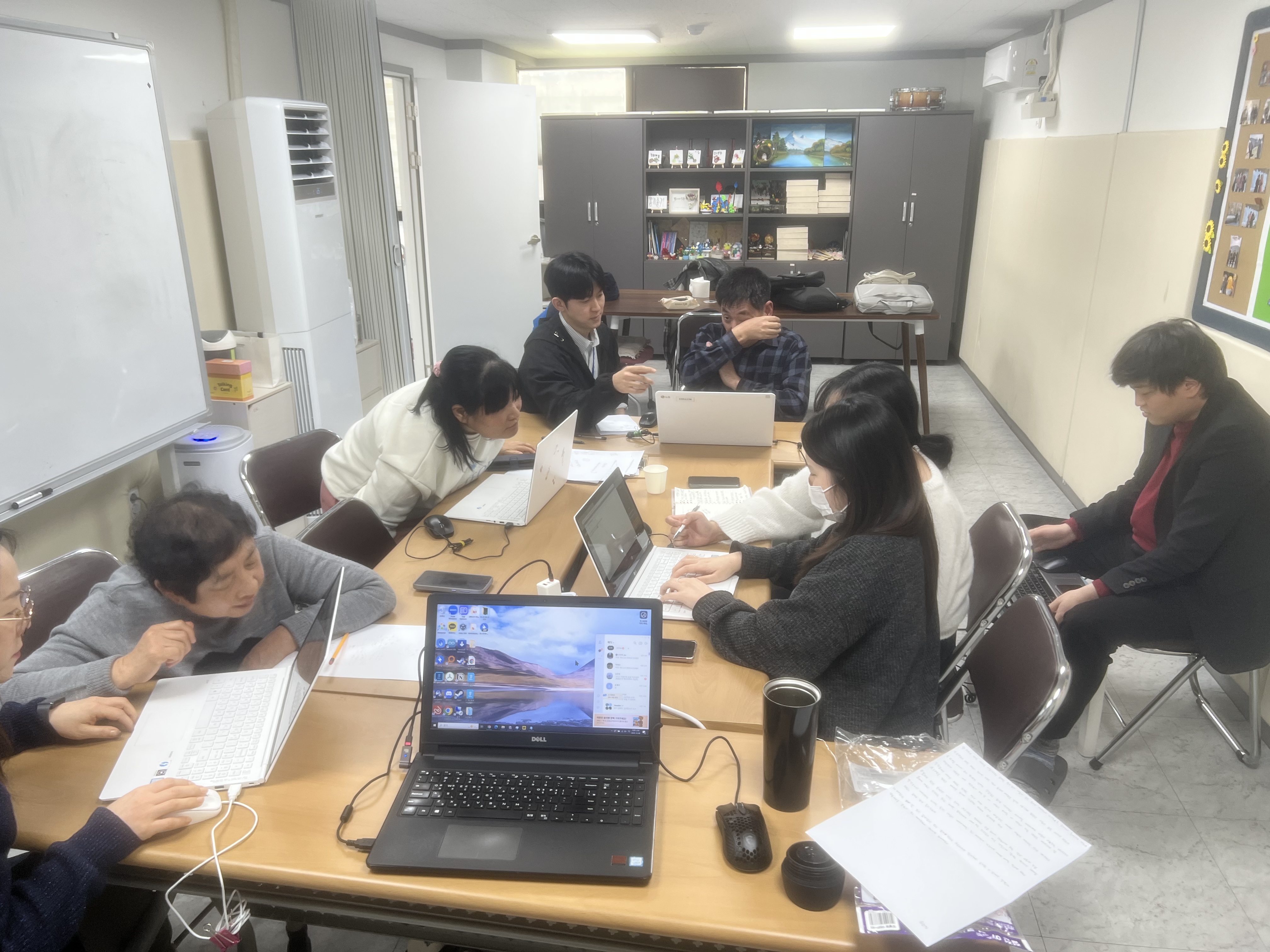 AI 교육 활동 사진