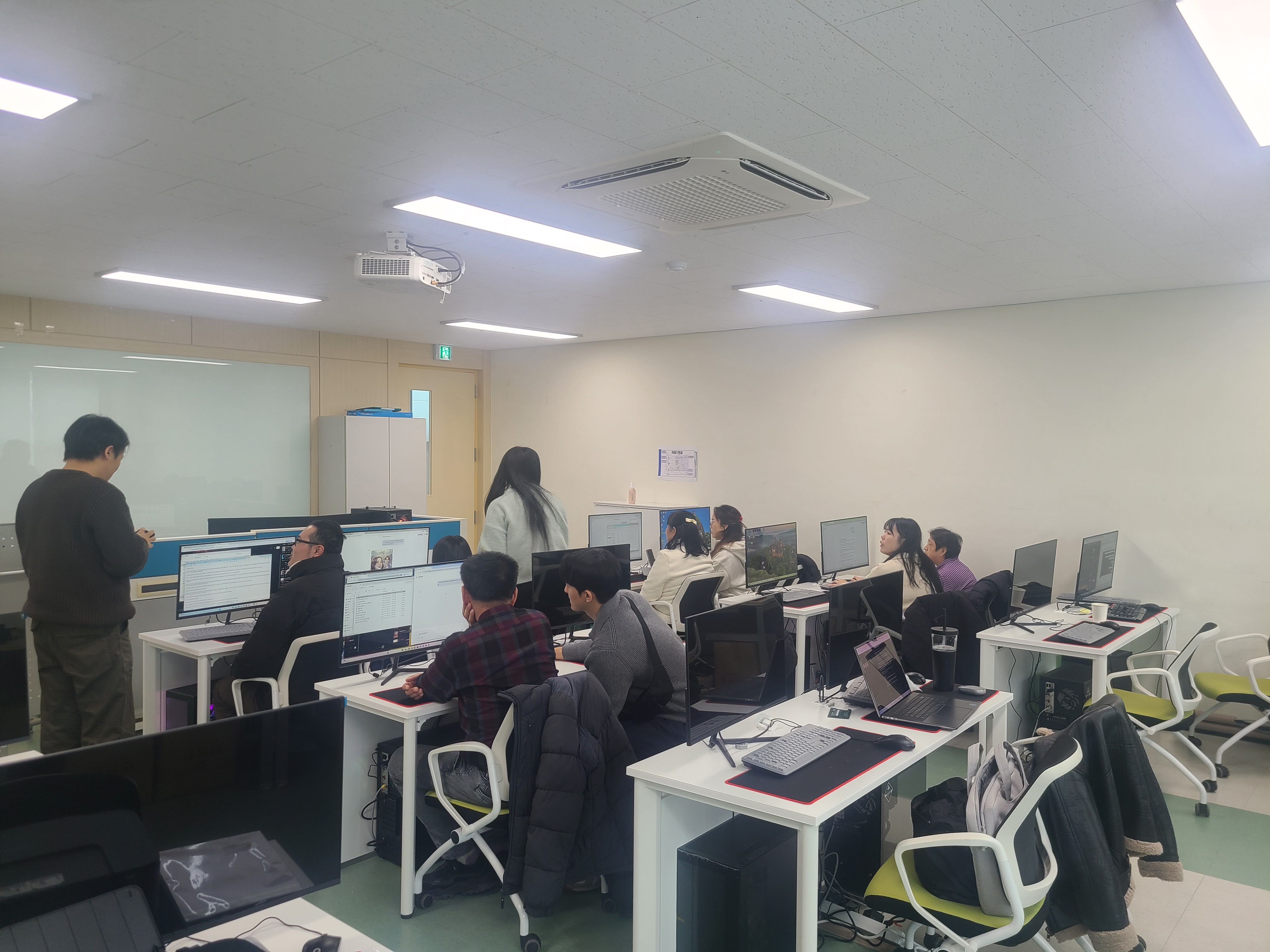 AI 교육 활동 사진