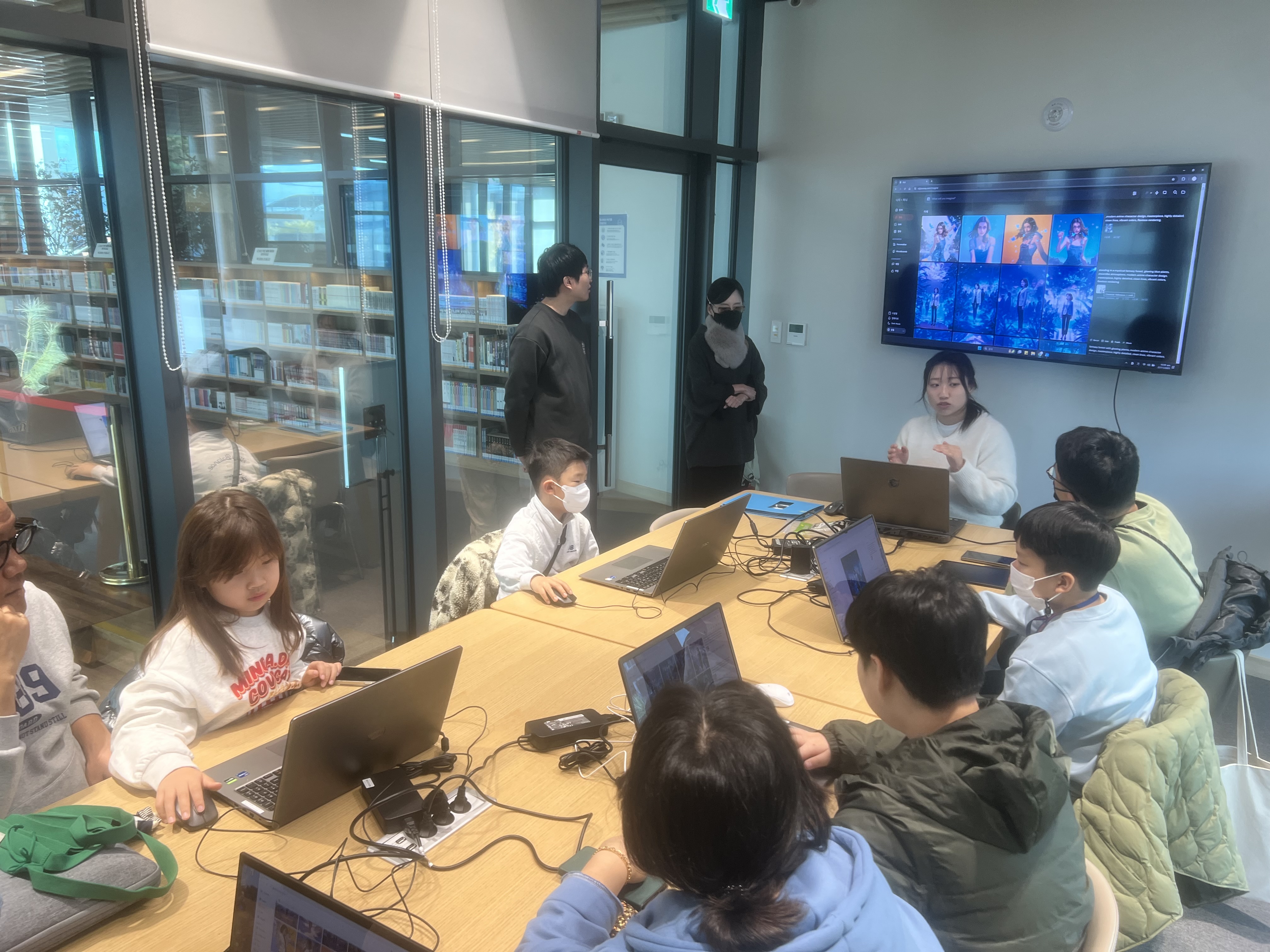 AI 교육 활동 사진